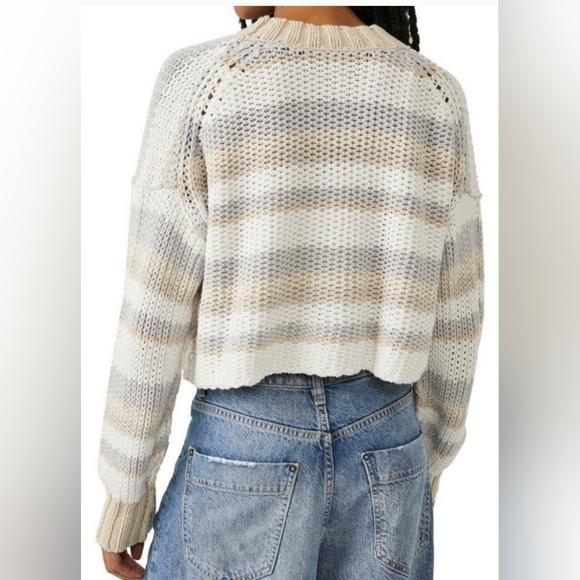 NWT Free People Devon knit Sweater size Medium - Picture 8 of 14
